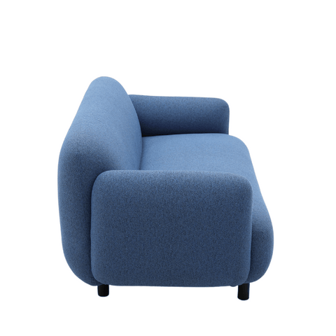 Piple Two Seater Modern Fabric Puffy Lounge Sofa