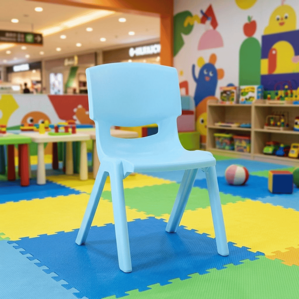 Pixel School Plastic Stackable Chair