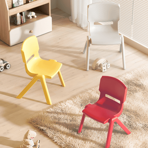 Pixel School Plastic Stackable Chair