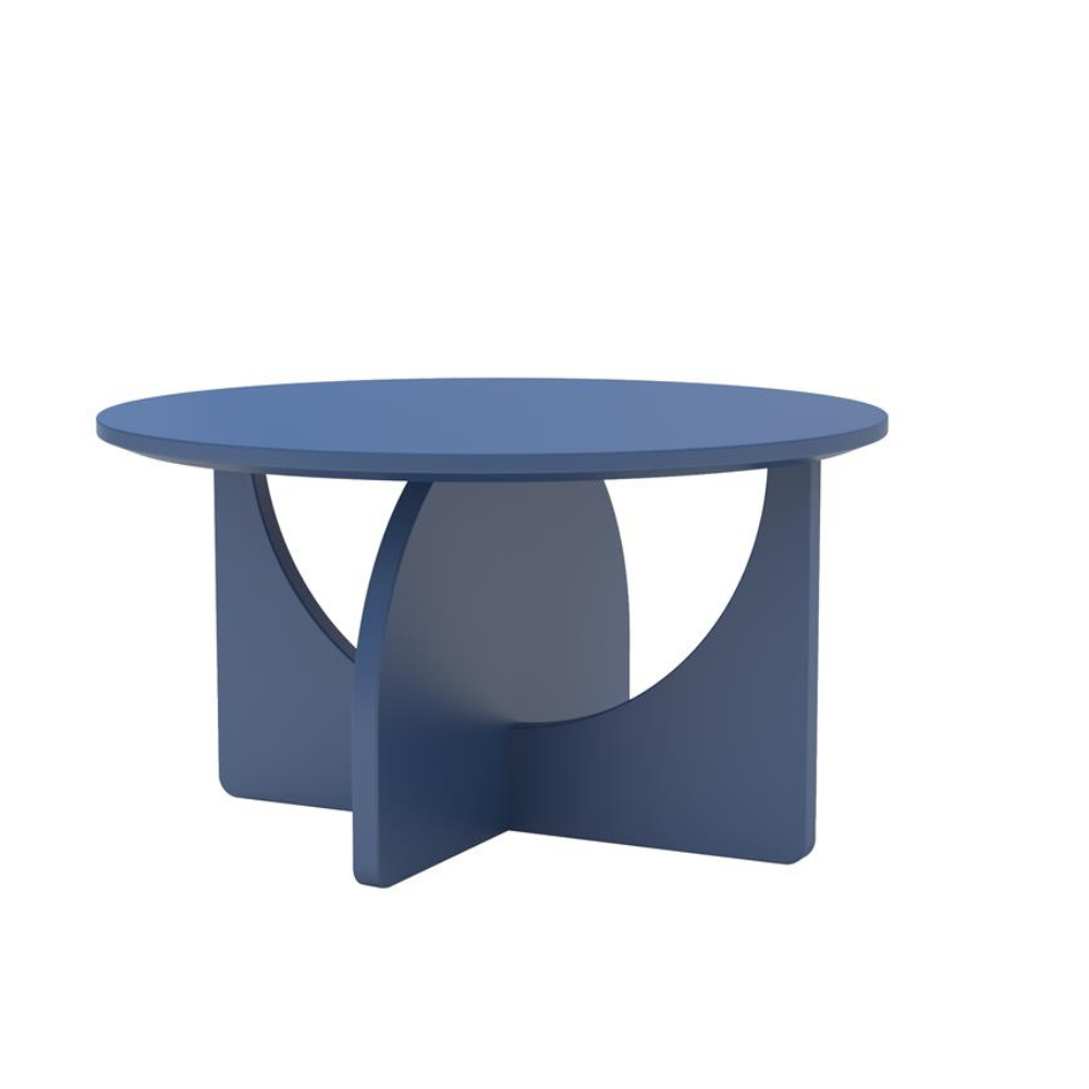 Plank Modern Office Round Coffee Side Table - Gavisco Premium Office Furniture