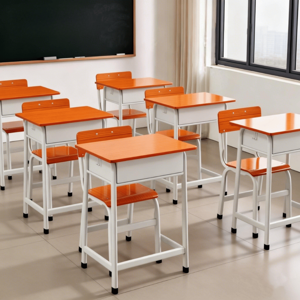 Plinth Student Desk and Chair Set