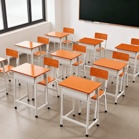 Plinth Student Desk and Chair Set