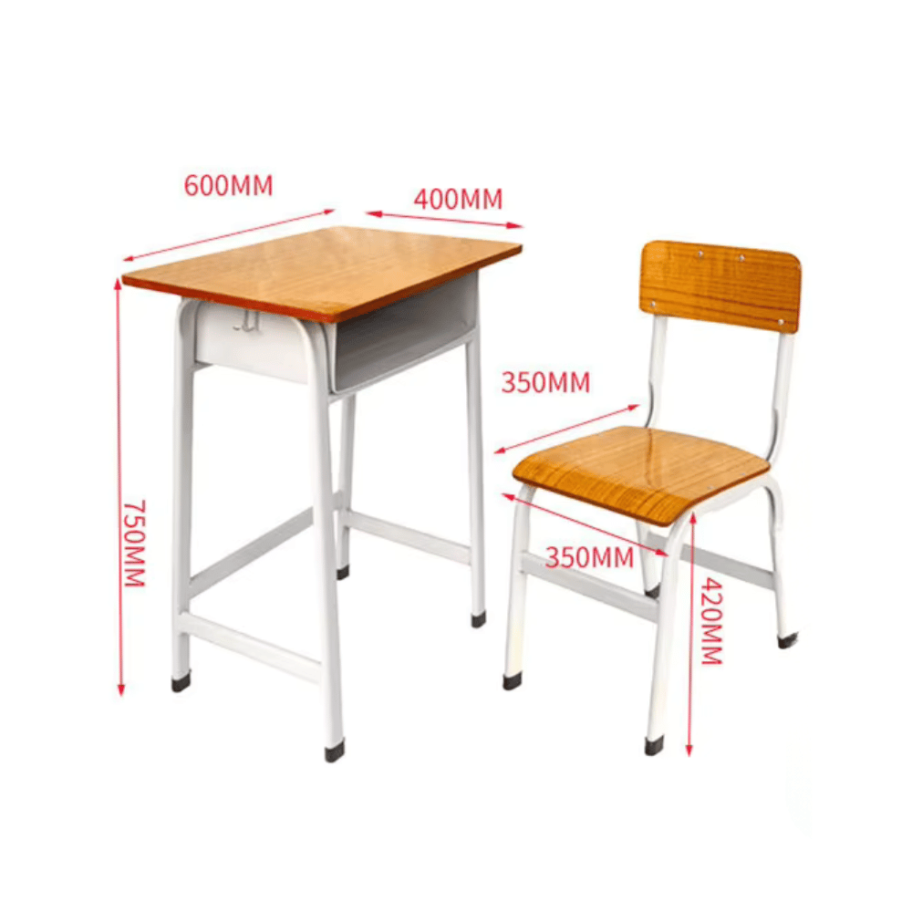 Plinth Student Desk and Chair Set