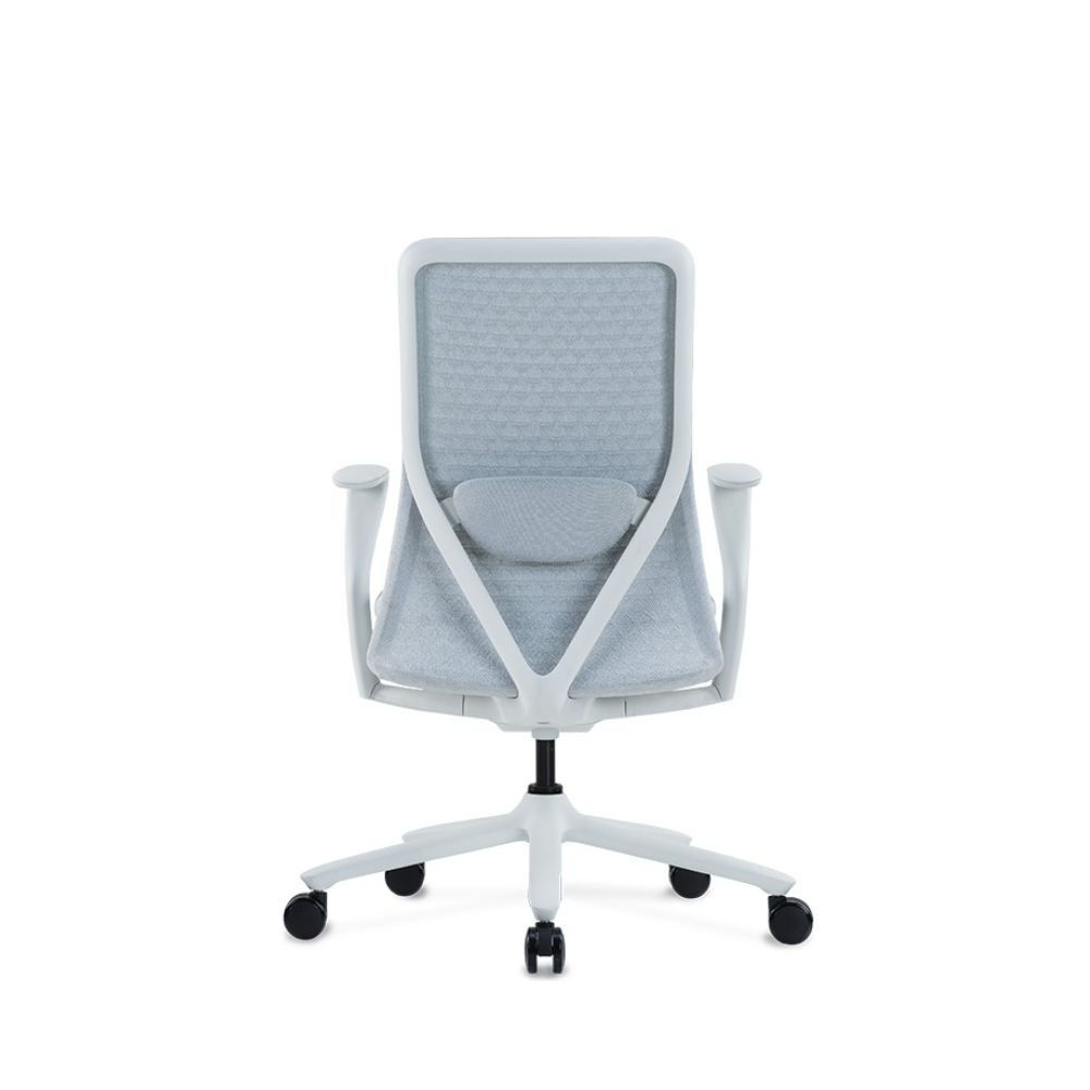 Poly Mid Back Modern Fabric Ergonomic Office Chair - Gavisco Premium Office Furniture