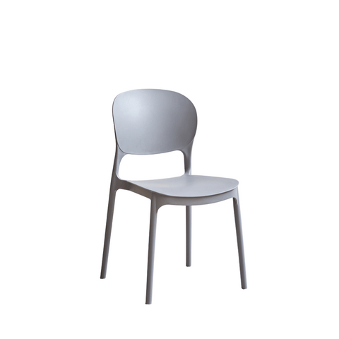 Pop Modern Simple Stackable Plastic Dining Room Side Chair