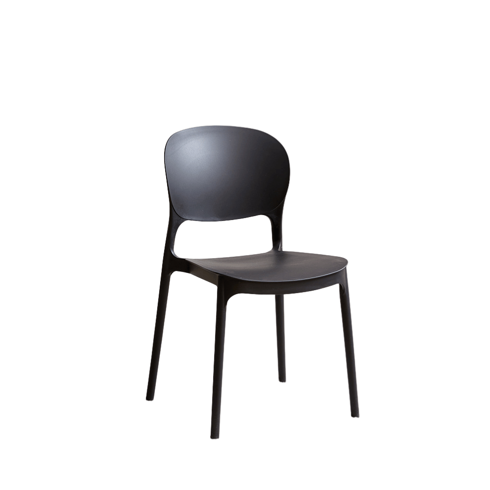 Pop Modern Simple Stackable Plastic Dining Room Side Chair