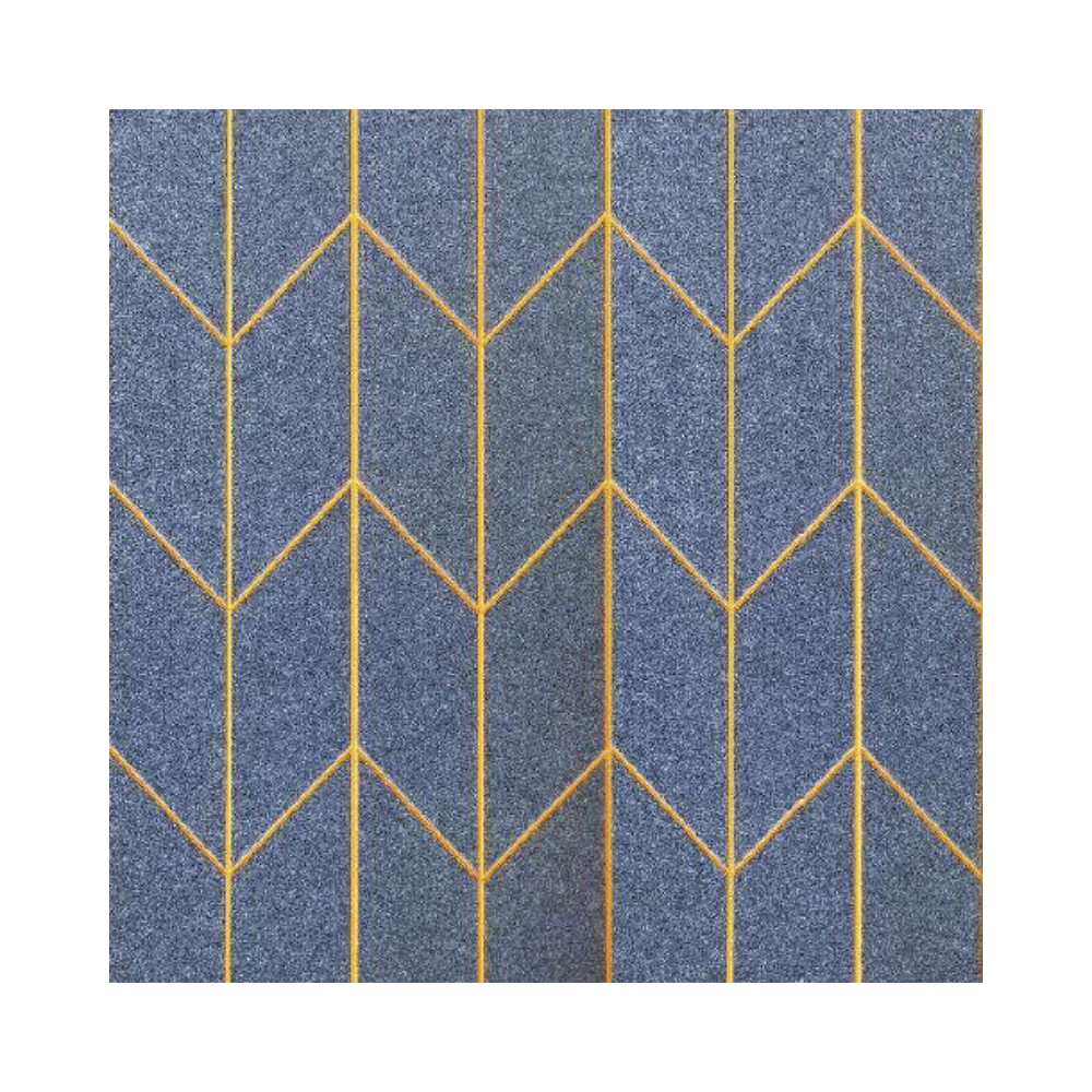 PP02 Patterned Decorative PET Polyester Acoustic Wall Panel