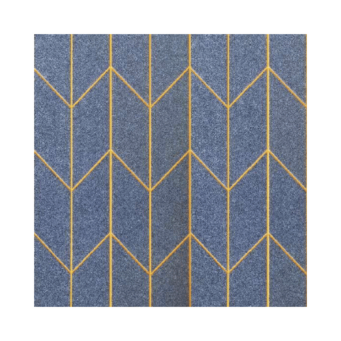 PP02 Patterned Decorative PET Polyester Acoustic Wall Panel