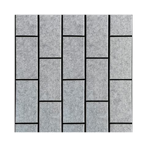 PP02 Patterned Decorative PET Polyester Acoustic Wall Panel