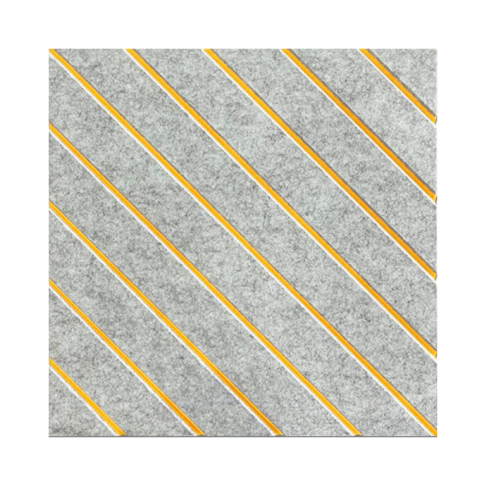 PP02 Patterned Decorative PET Polyester Acoustic Wall Panel