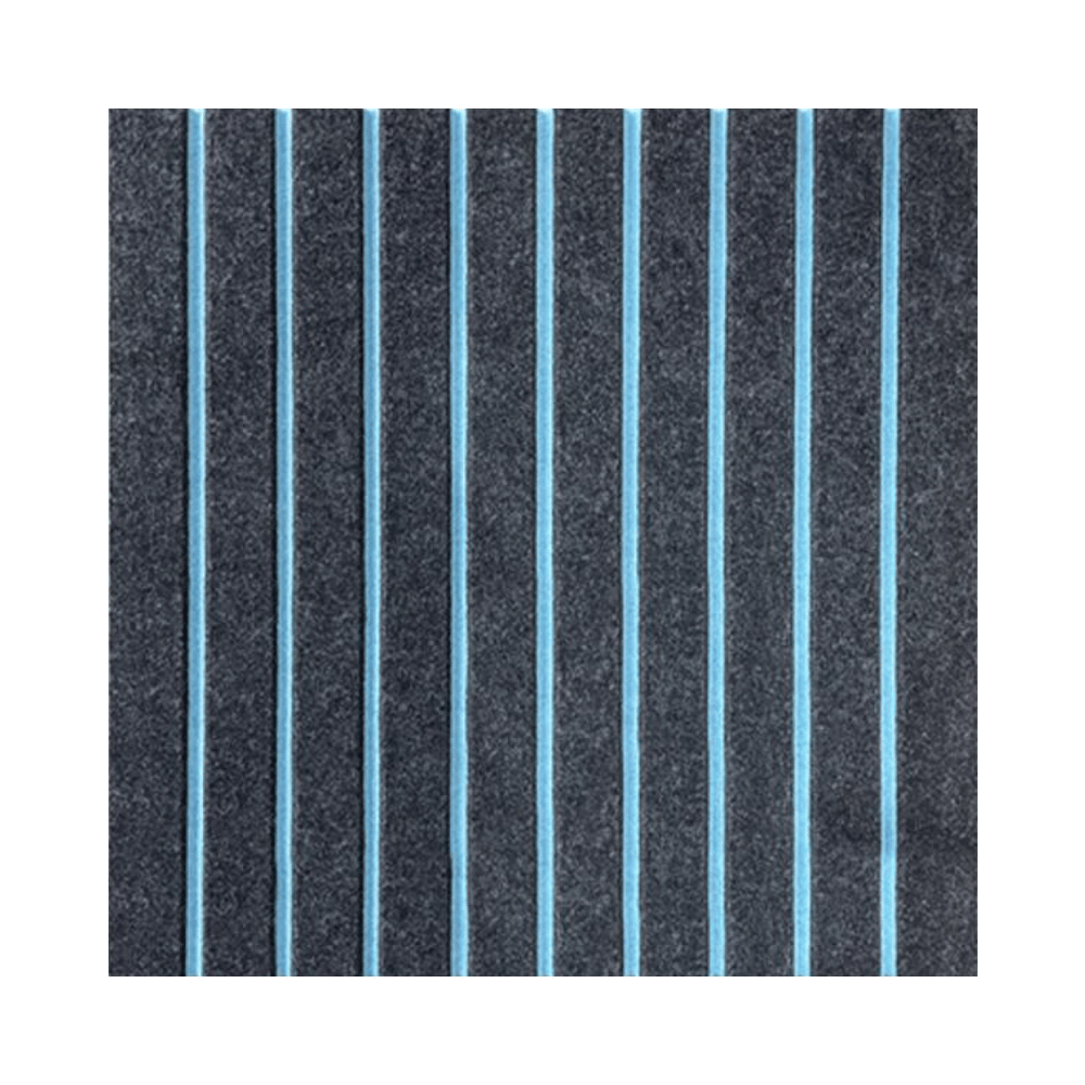 PP02 Patterned Decorative PET Polyester Acoustic Wall Panel