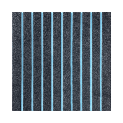 PP02 Patterned Decorative PET Polyester Acoustic Wall Panel