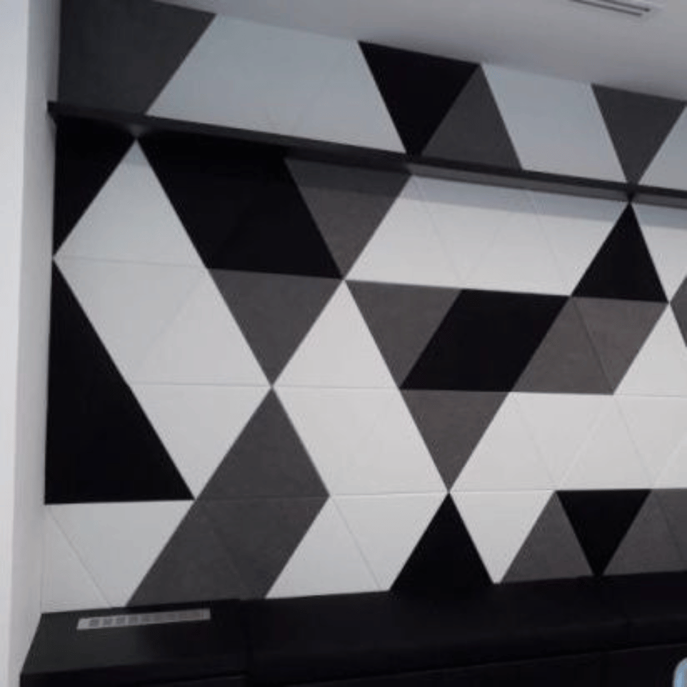 PP04 Triangle Decorative PET Polyester Acoustic Wall Panel