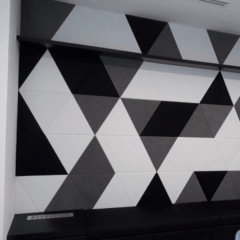PP04 Triangle Decorative PET Polyester Acoustic Wall Panel