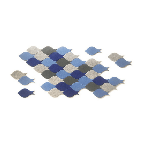 PP05 Custom Shaped Decorative PET Polyester Acoustic Wall Panel