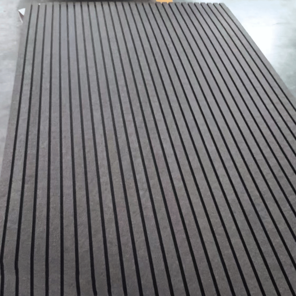 PP06 Decorative PET Slat Polyester Acoustic Wall Panel