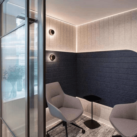 PP07 Modern Art Custom Design Patterned Decorative PET Polyester Acoustic Wall Panel