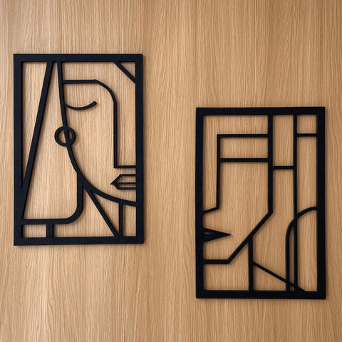 PP08 Modern Design Decorative PET Acoustic Panel Wall Art