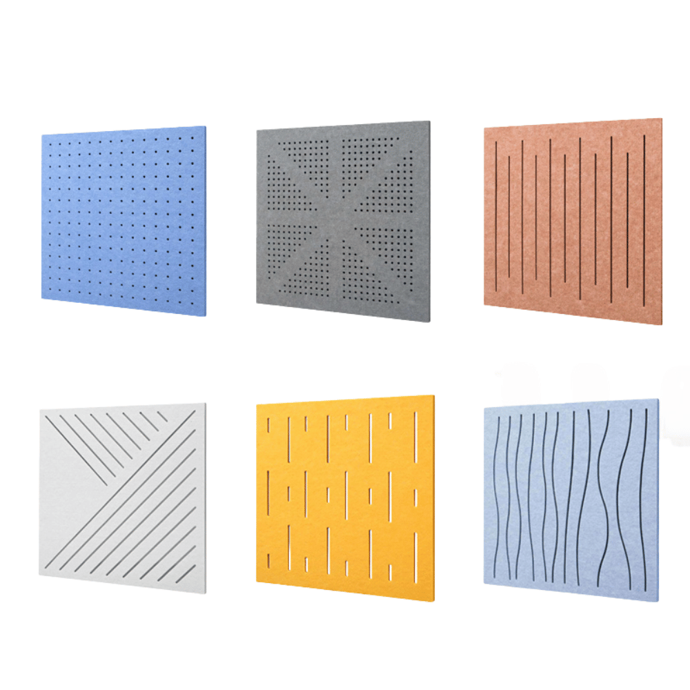 PP09 Drilled and Carved PET Acoustic Panel