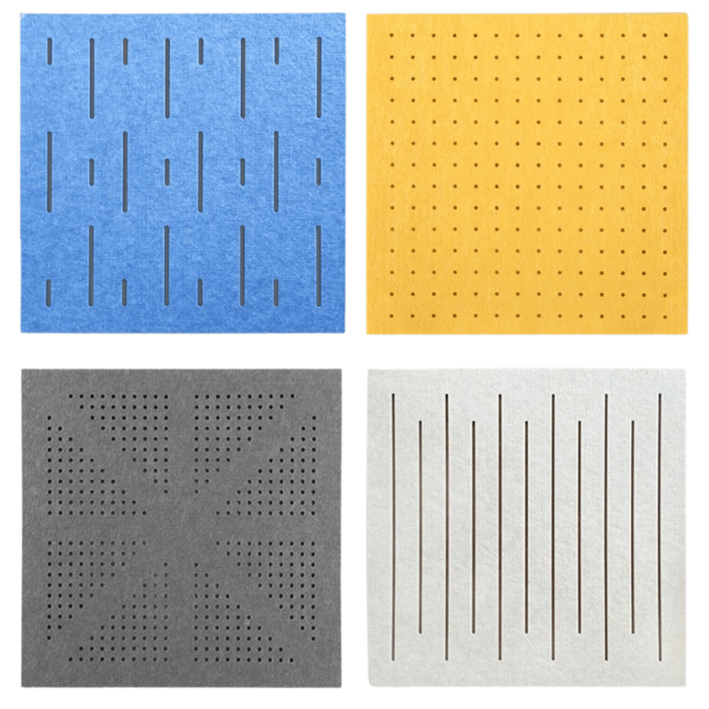 PP09 Drilled and Carved PET Acoustic Panel