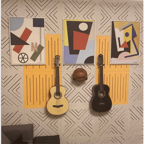 PP09 Drilled and Carved PET Acoustic Panel