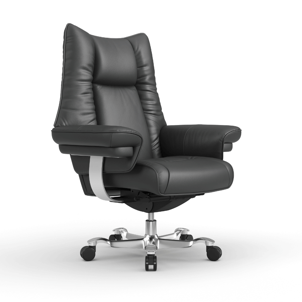 Puffy Premium Genuine Leather Executive Chair
