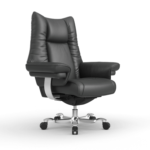 Puffy Premium Genuine Leather Executive Chair