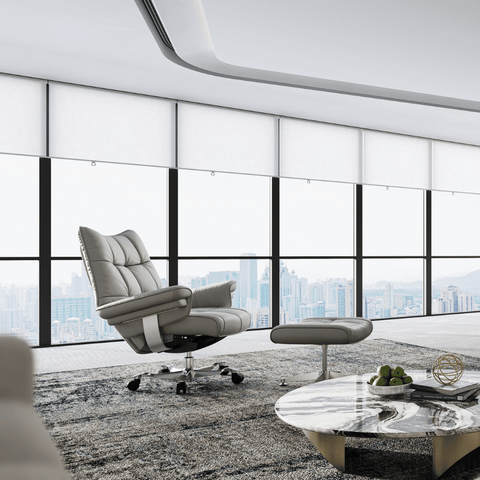 Puffy Premium Genuine Leather Executive Chair