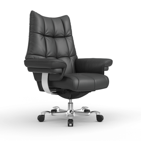 Puffy Premium Genuine Leather Executive Chair