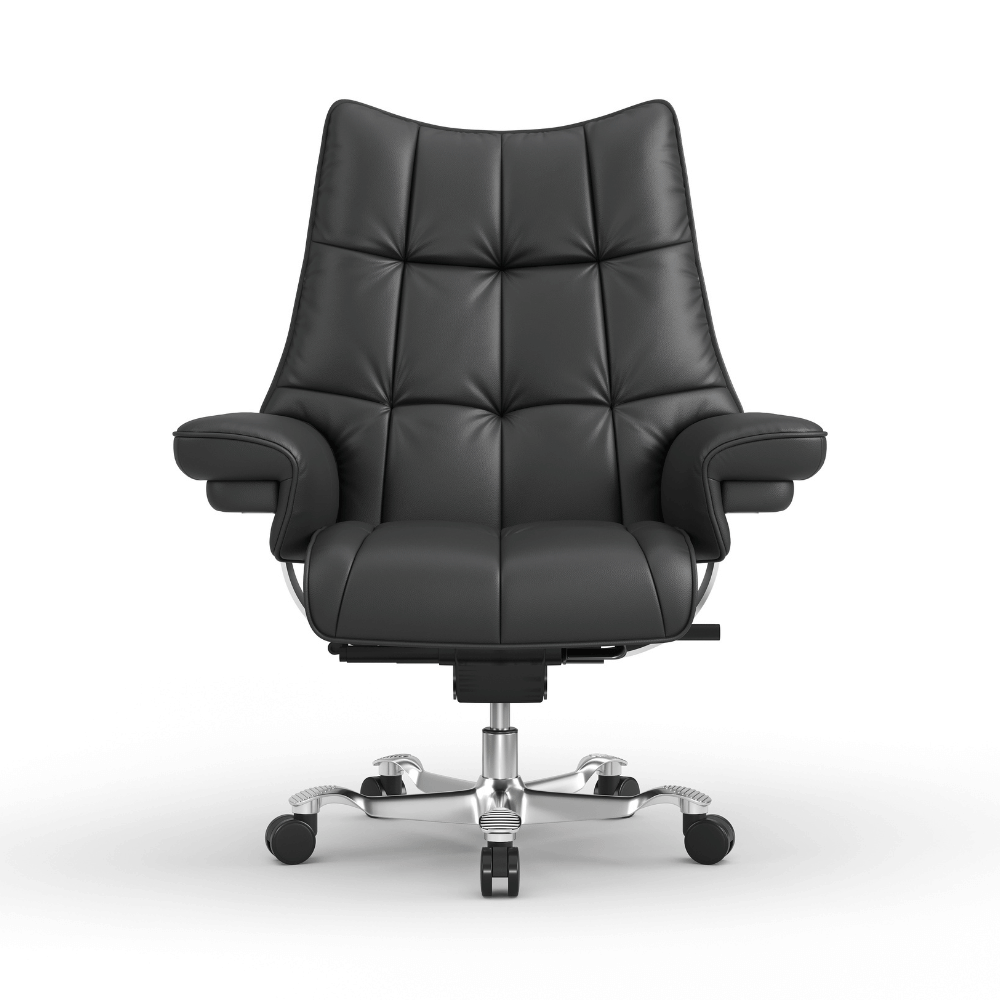 Puffy Premium Genuine Leather Executive Chair