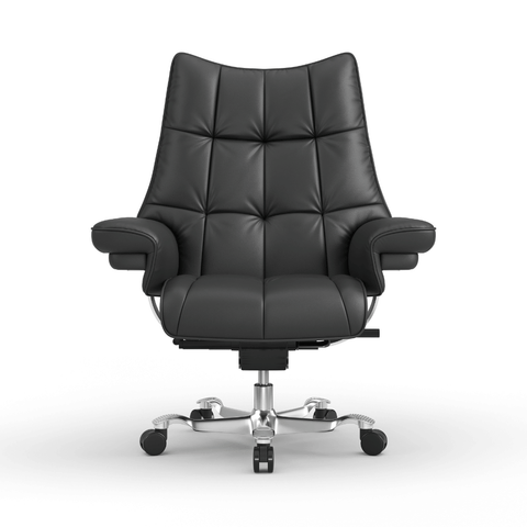 Puffy Premium Genuine Leather Executive Chair