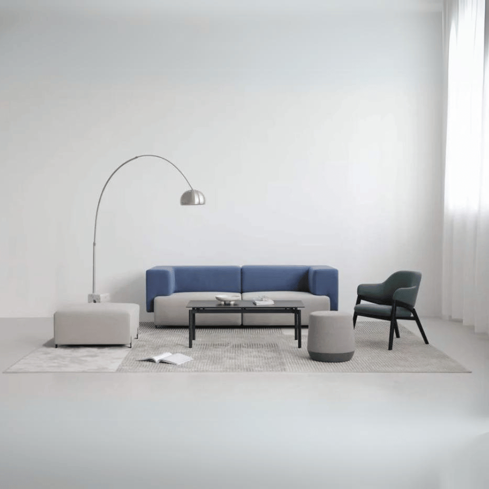 Qita Modern Fabric Office Modular Sectional Sofa System - Gavisco Office Furniture