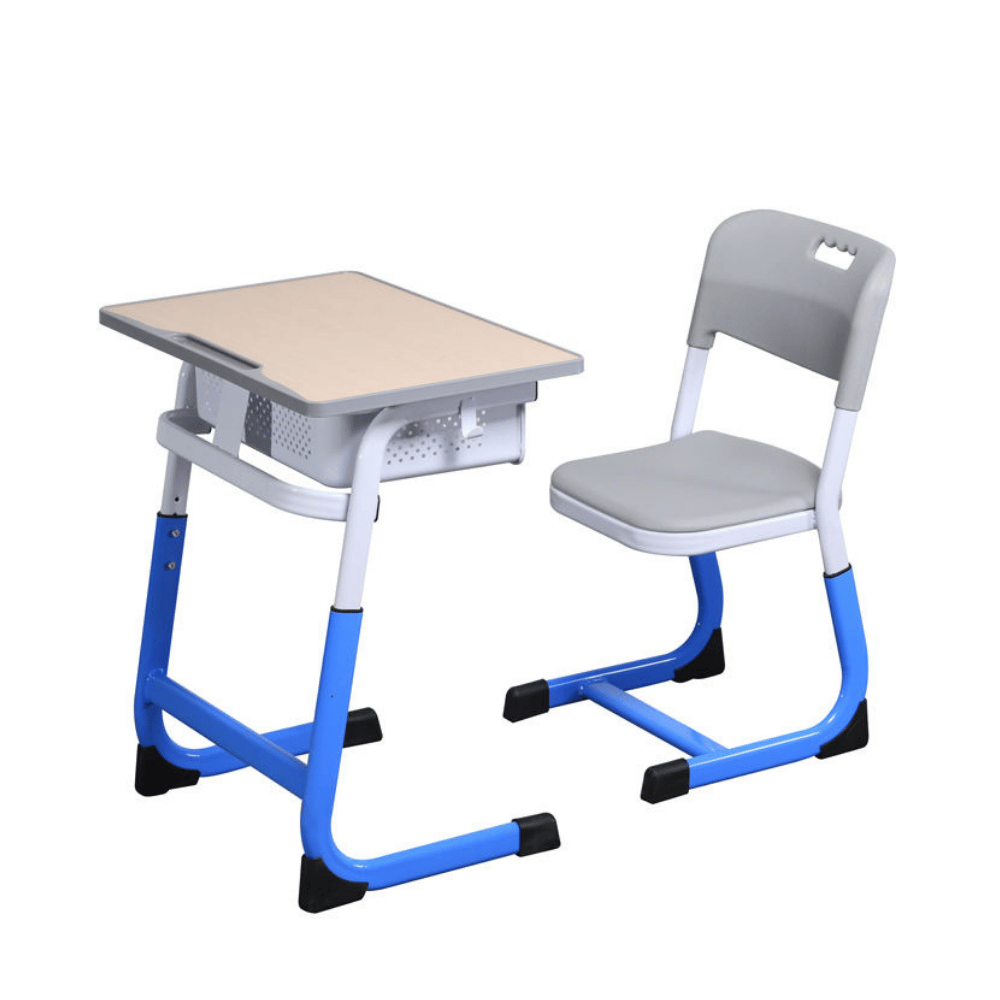Quest Adjustable Student Cantilever Desk and Chair Set