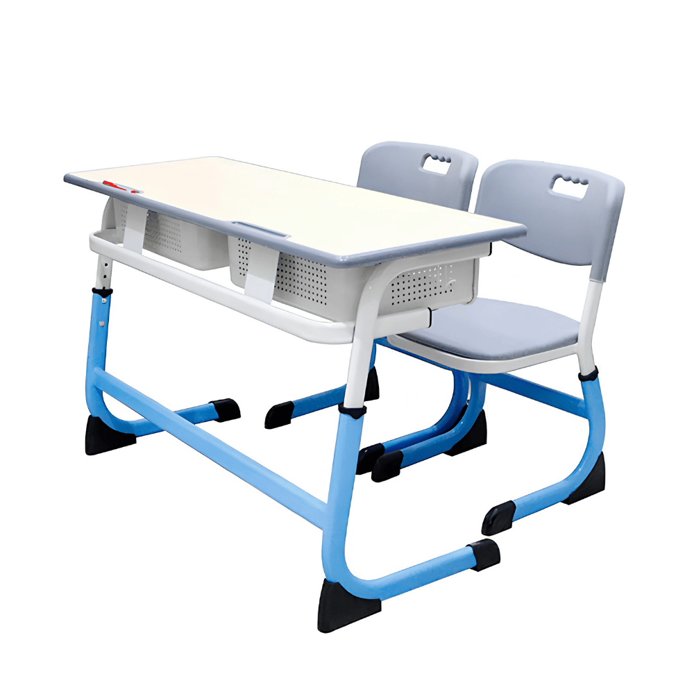 Quest Adjustable Student Cantilever Desk and Chair Set