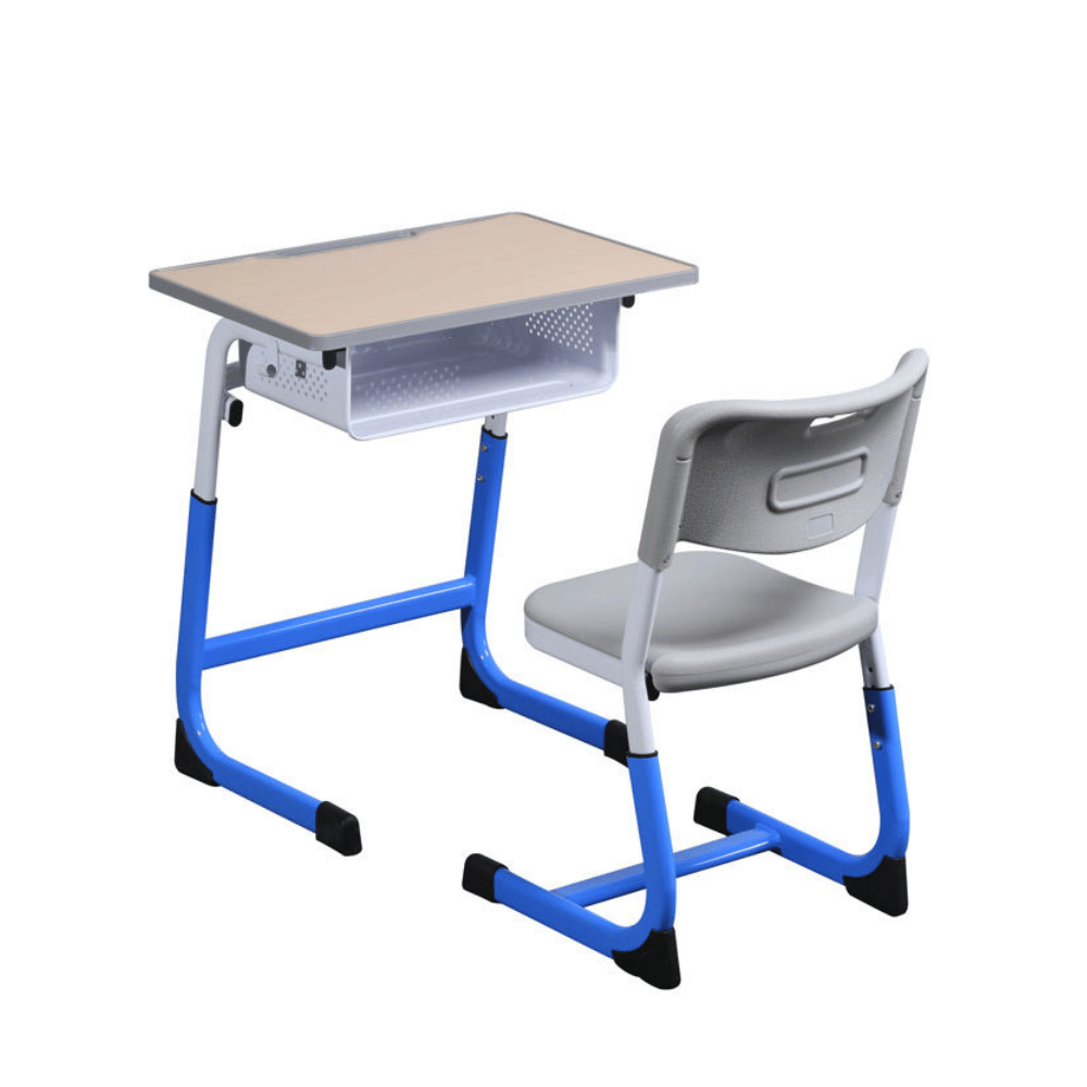 Quest Adjustable Student Cantilever Desk and Chair Set