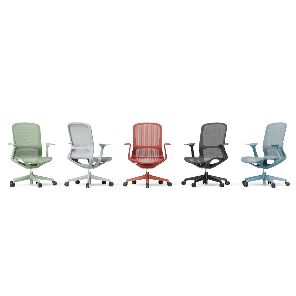 Rainbow Modern Mid Back Full Mesh Swivel Office Chair