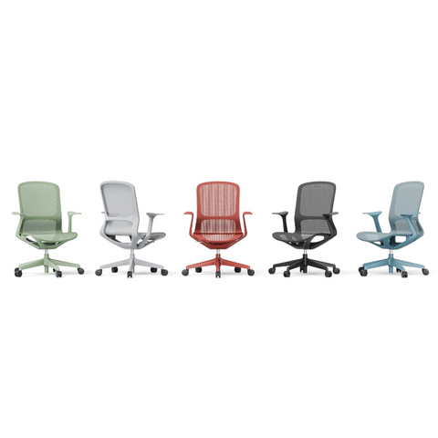 Rainbow Modern Mid Back Full Mesh Swivel Office Chair