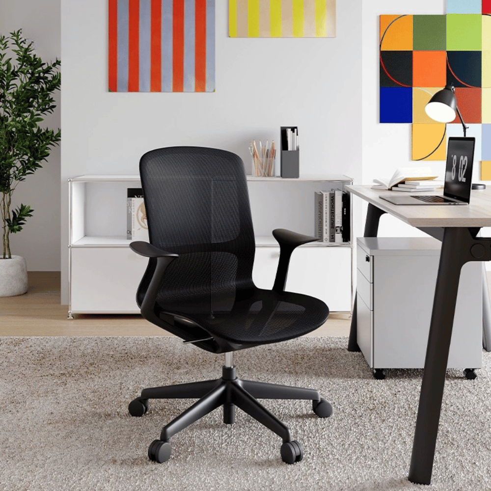 Rainbow Modern Mid Back Full Mesh Swivel Office Chair