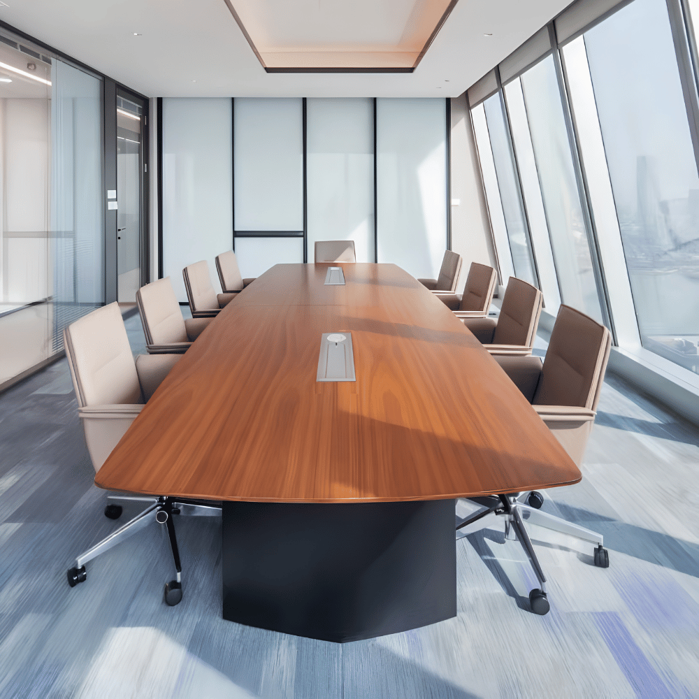 Ranks Premium Solid Wood Frame Conference Table