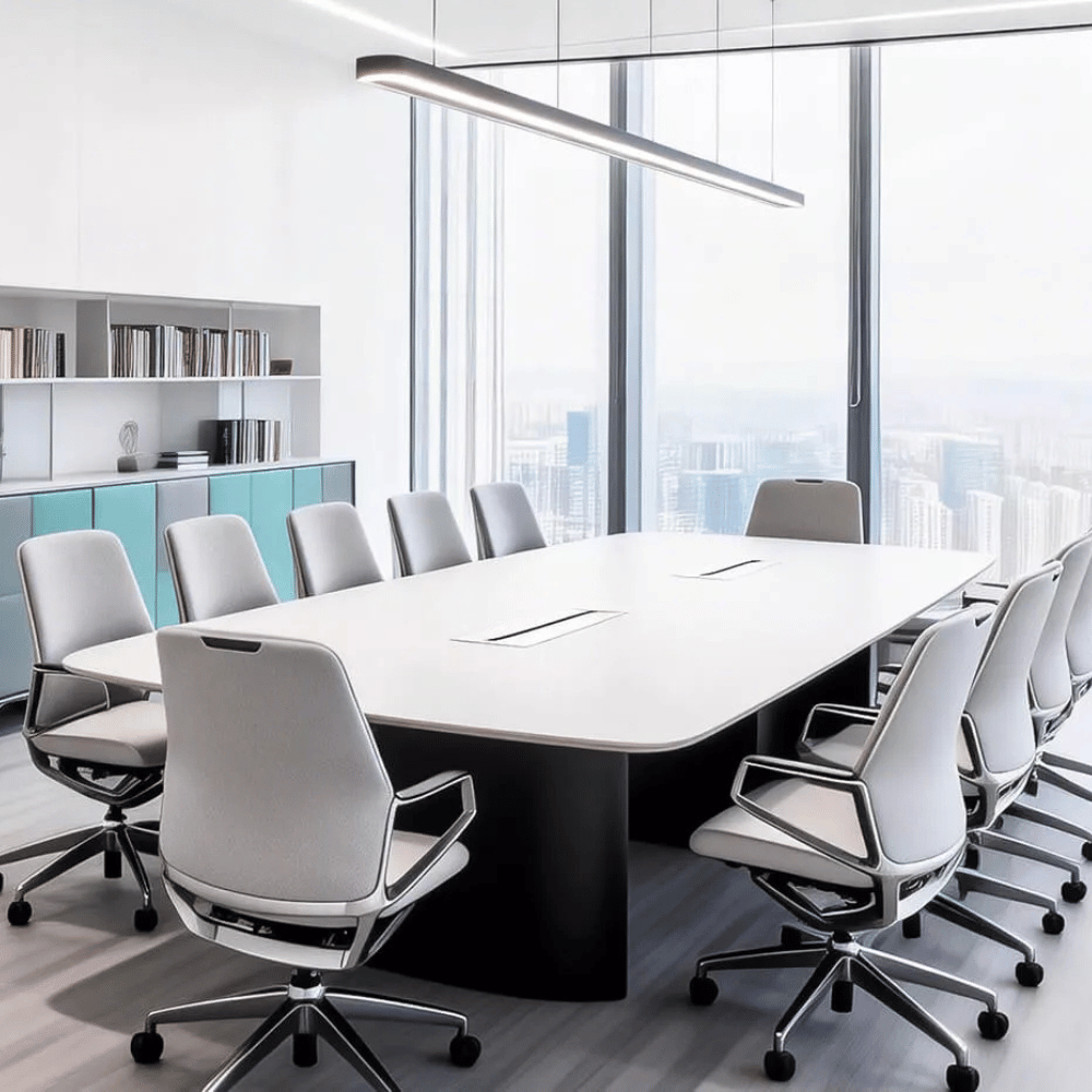 Ranks Premium Solid Wood Frame Conference Table