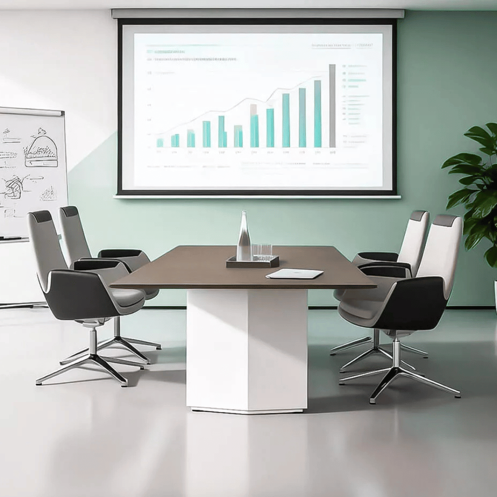 Ranks Premium Solid Wood Frame Conference Table