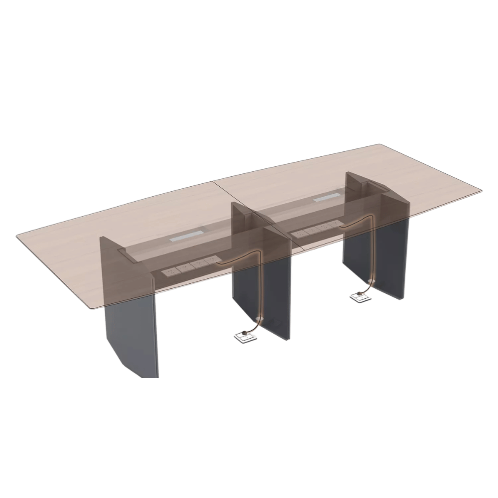 Ranks Premium Solid Wood Frame Conference Table