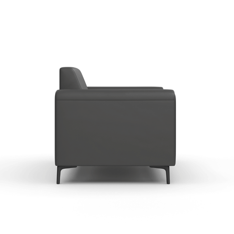 Reign Single Seater Leather Commercial Sofa