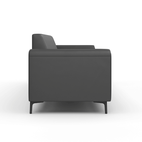 Reign Three Seater Leather Commercial Sofa