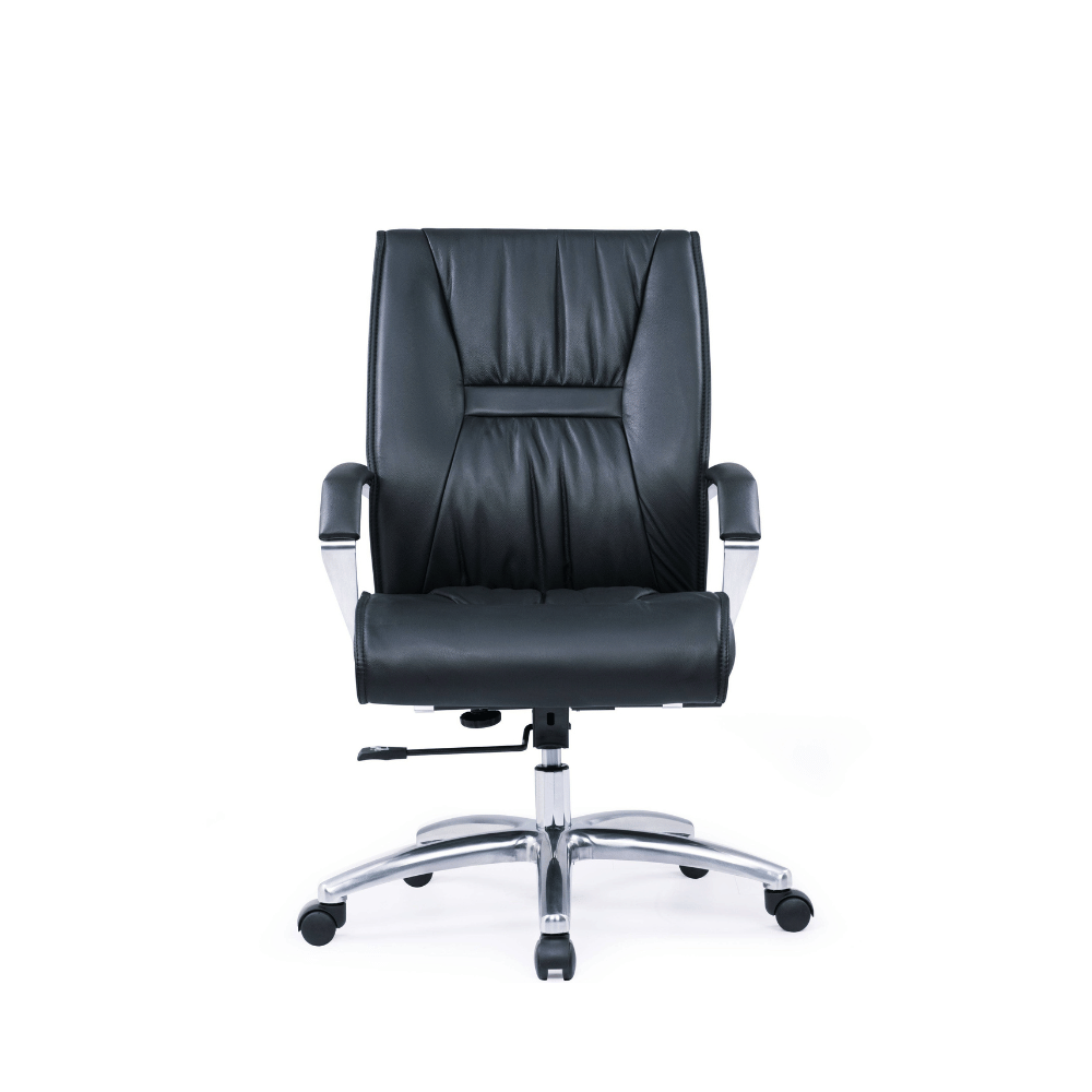 Ricci-M Mid Back Office Leather Conference Meeting Chair