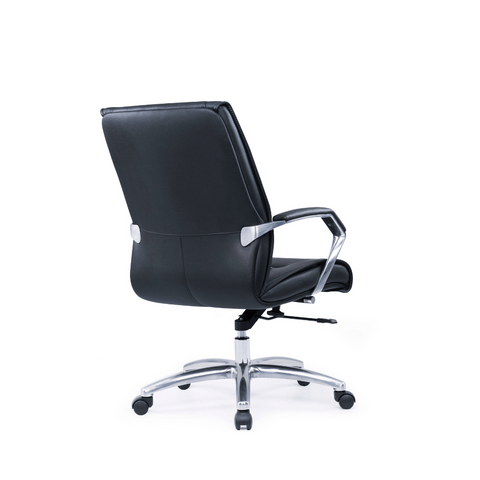 Ricci-M Mid Back Office Leather Conference Meeting Chair