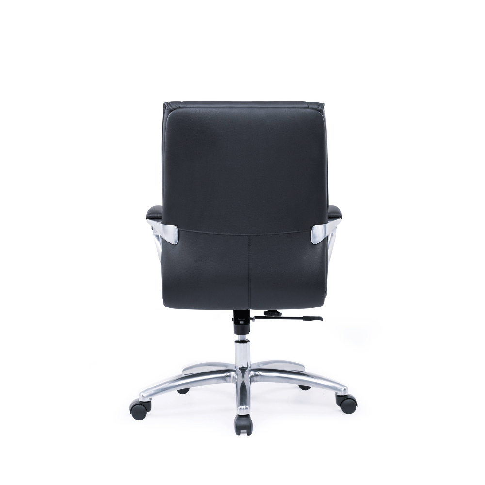 Ricci-M Mid Back Office Leather Conference Meeting Chair