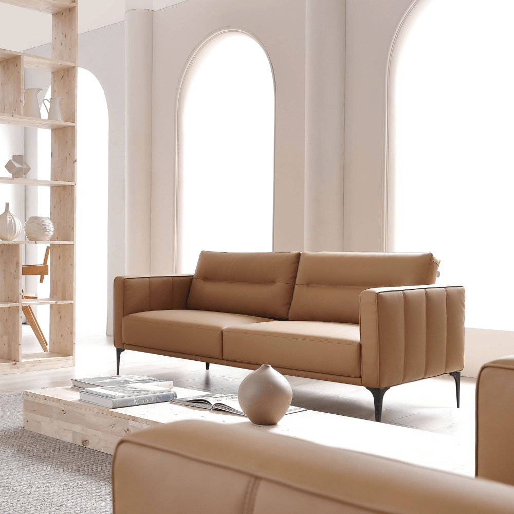 Ripple Single Seater Leather Office Lounge Sofa