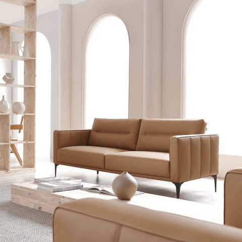 Ripple Single Seater Leather Office Lounge Sofa