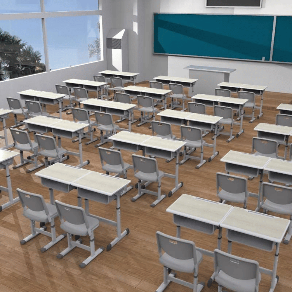 Frolic Adjustable Student Desk and Chair Set